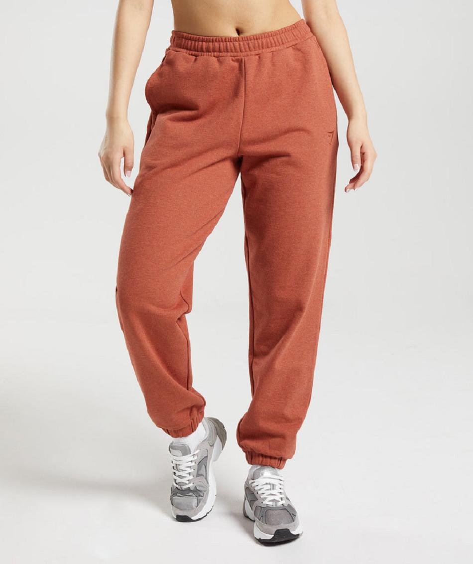 Pantalones Jogger Gymshark Rest Day Sweats Mujer Marrones | CO 2632ZUT